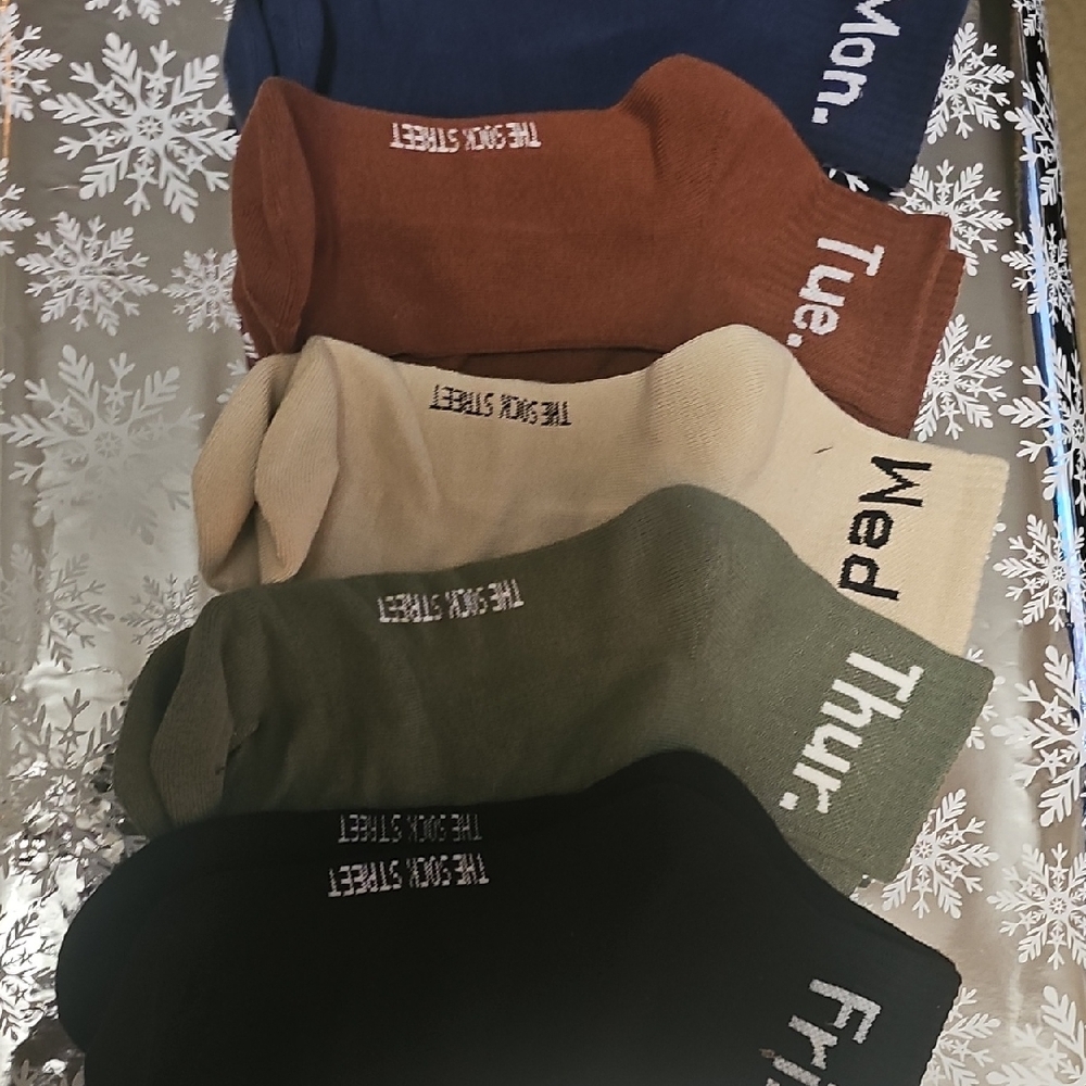 Colorful Weekday Socks Set